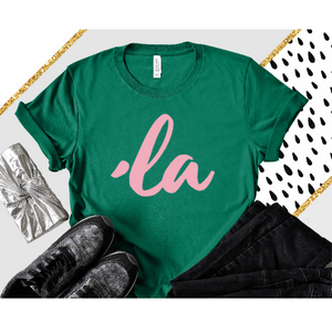 ,La - Pink & Green Collection